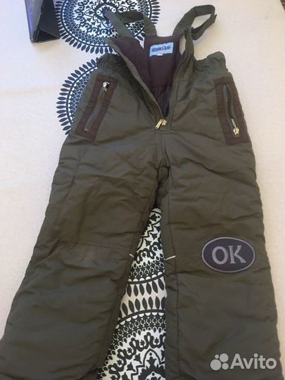 Зимний комплект для мальчика 110