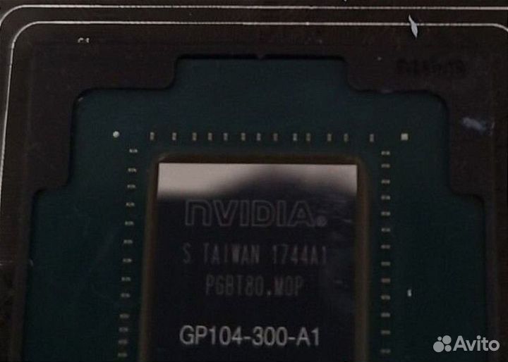 Видеокарта GTX 1070 ti 8gb ремонт запчасти