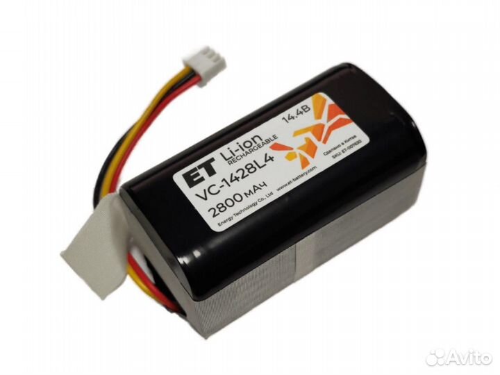 Аккумулятор ET VC-1428L4 для робота пылесоса