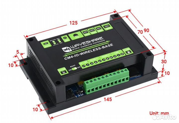 Raspberry Pi CM4 - промышленный