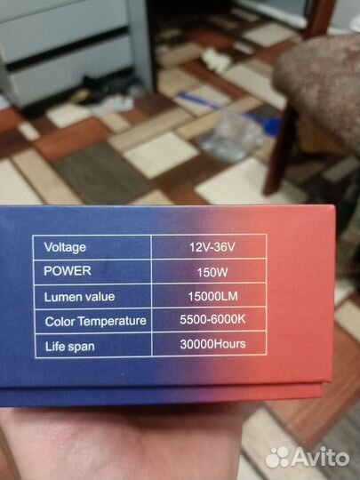 Светодиодные лампы h4 с линзой