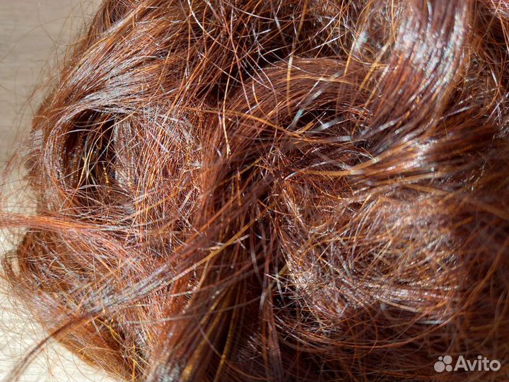 Волосы окрашенные для шиньона