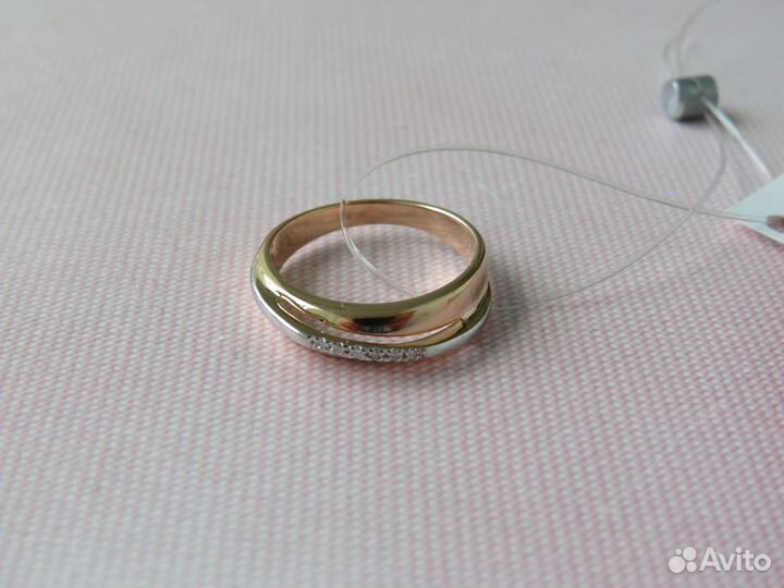 Бриллианты Серебряное кольцо Серебро 925 Клейма