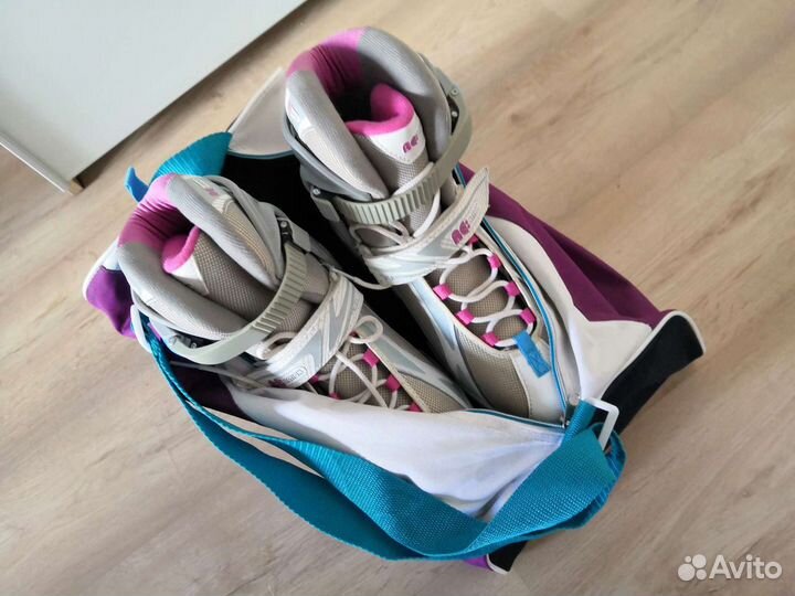 Роликовые коньки женские re:action r106