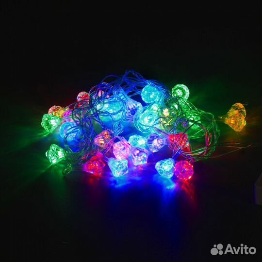 Электрогирлянда комнатная Золотая сказка Нить 3м 3