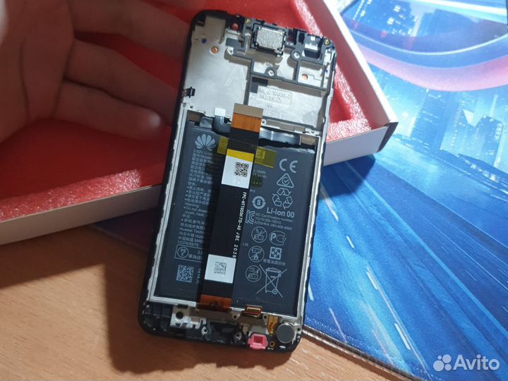 Модуль(lcd+bktp+bkff) +акб 3020mah huawei Y5P