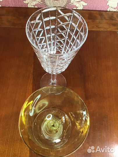 Фужеры хрустальные СССР И Чехия