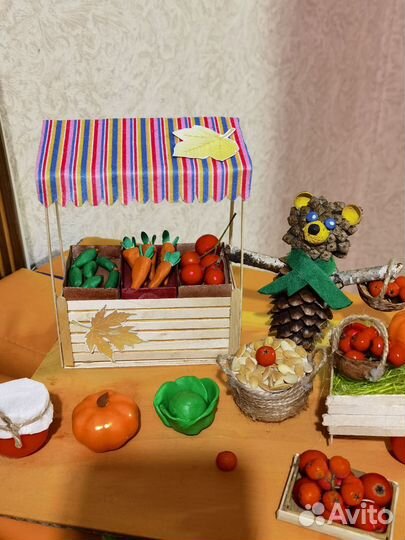 Поделка осенняя в сад или школу. Ярмарка