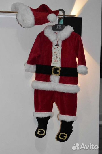 Новогодний костюм Санта Mothercare