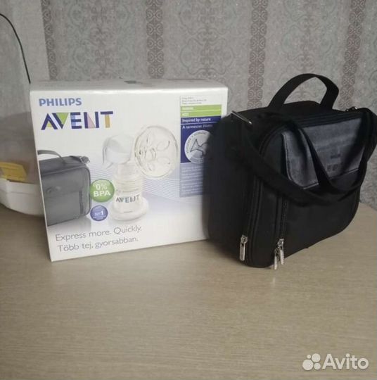 Молокоотсос avent электрический