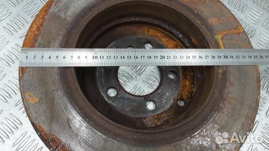 Диск тормозной задний land rover range rover sport