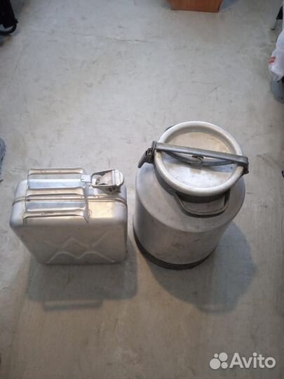 Фляга алюминиевая, канистра, пишевой бочонок