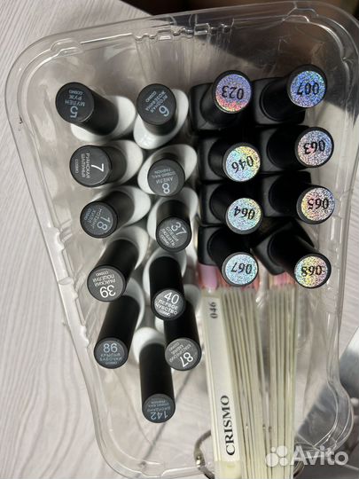 Гель лаки для маникюра набор