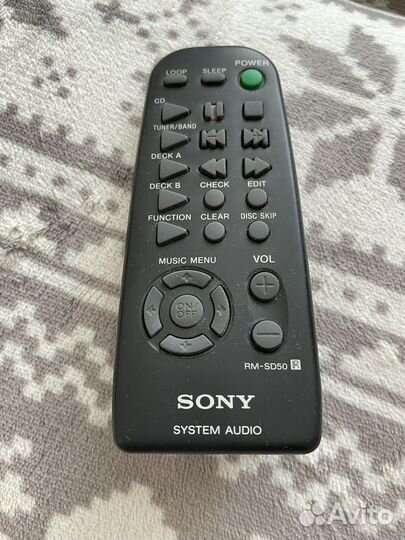 Музыкальный центр sony