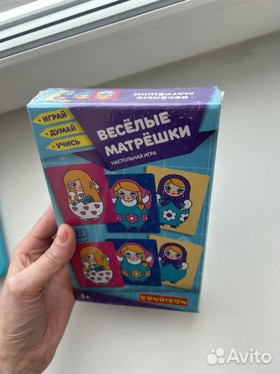 Игра Веселые матрешки от Бондибон новая