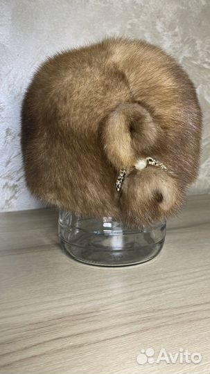Шапка норковая женская