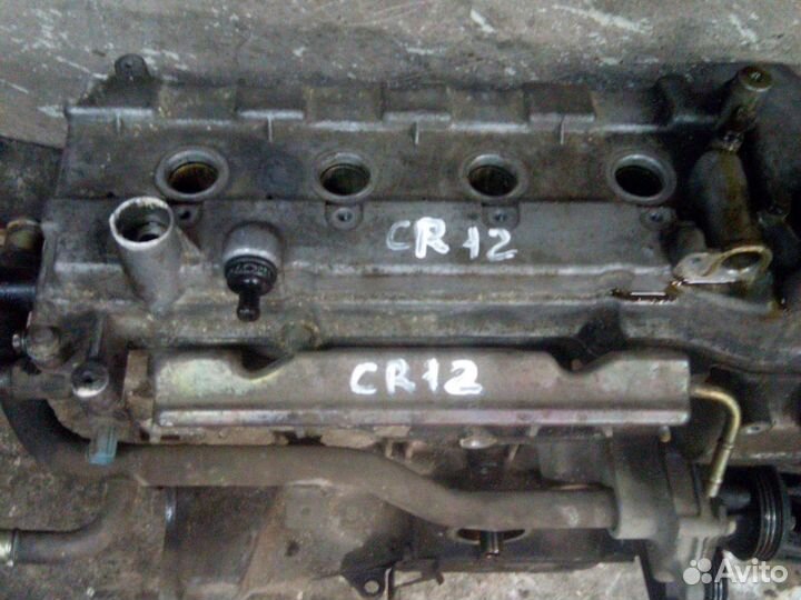 Мотор ниссан CR12 разбор