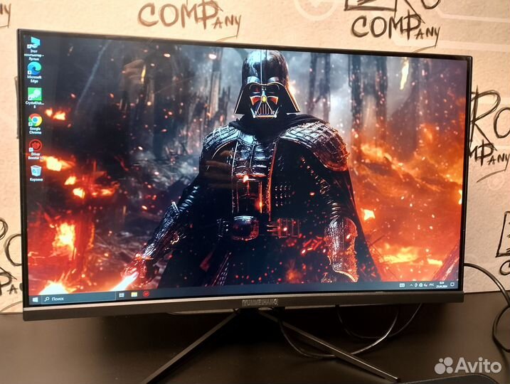 Игровой монитор с изогнутым экраном 27 новый