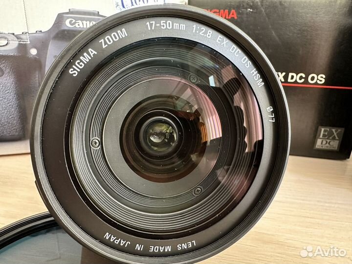 Canon 90D + sigma 17-50 2.8 ex+ canon 1EG(сумка)