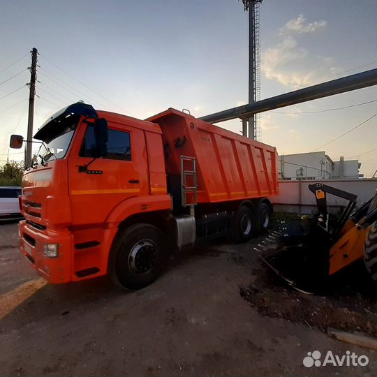 Услуги камаз самосвал