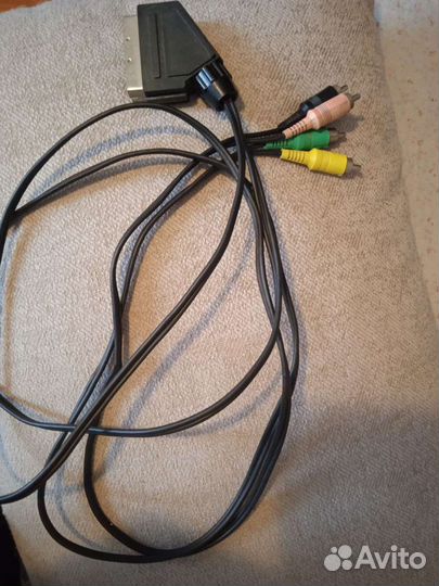 Кабель Scart - 4xRCA 1,2м