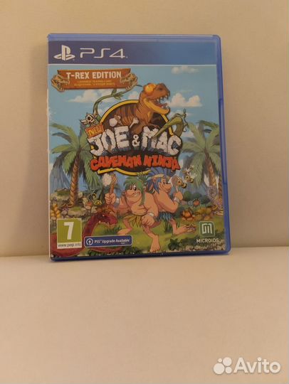 Joe and Mac caveman ninja PS4-PS5