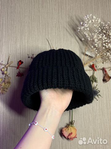 Шапка бини ручная работа