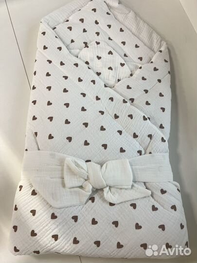 Муслиновый набор на выписку на лето