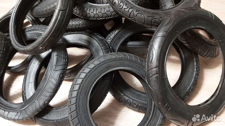 Покрышки для колясок, самокатов, велосипедов