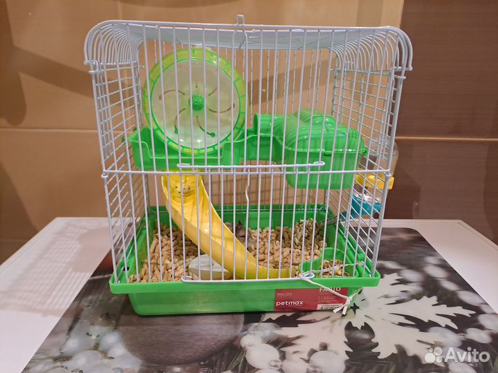 Клетка для хомяка джунгарика Petmax Professional