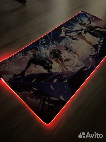 Большой коврик для мыши с подсветкой