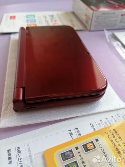 Nintendo 3ds XL Красная IPS верх и низ