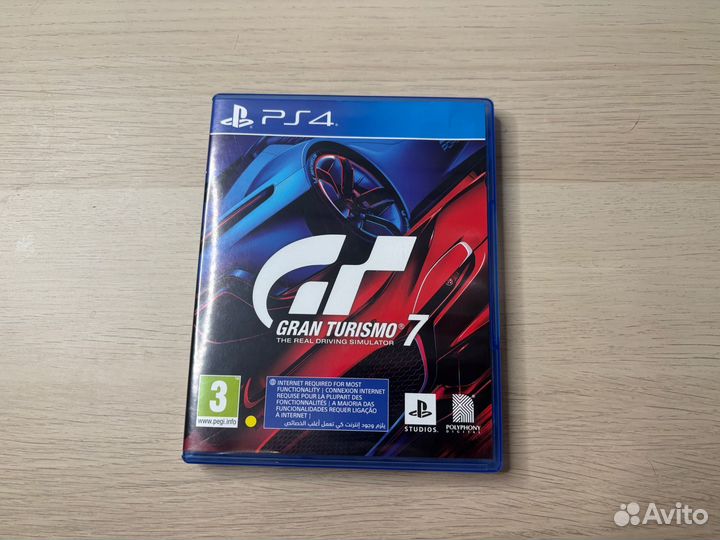 Grand turismo 7 ps4 диск