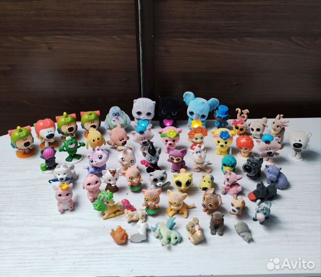 Бархатные игрушки Sweet Box пакетом 53шт