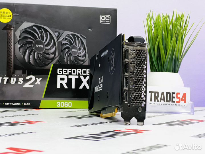 Видеокарта MSI RTX 3060 Ventus 2x 12GB OC