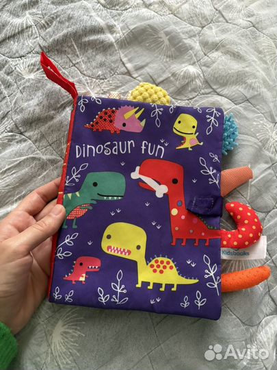 Мягкая книжка шуршалка для малышей