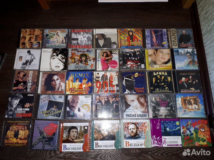 CD диски огромная коллекция
