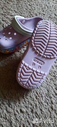 Сандалии crocs для девочки С8, С9,С10