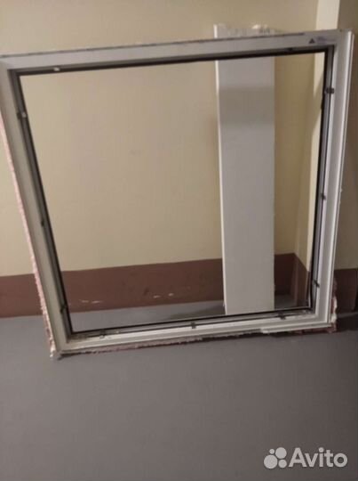 Окно алюминивое противопожарное