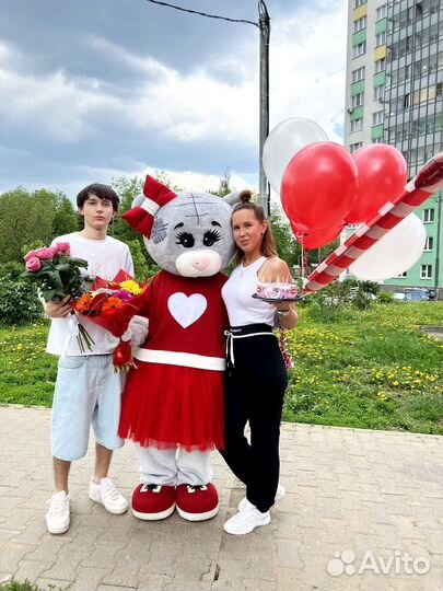 Поздравление от Мишки Тедди,экспресс поздравление