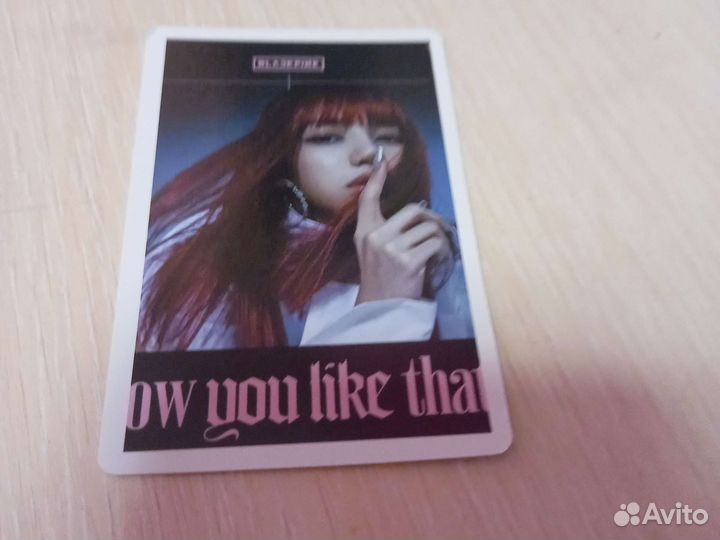 Карточки k-pop Blackpink поштучно
