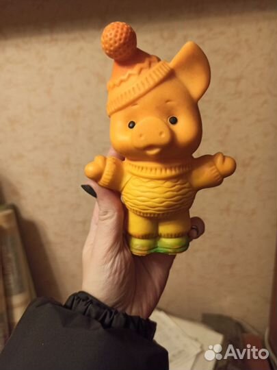 Хрюша резиновый СССР