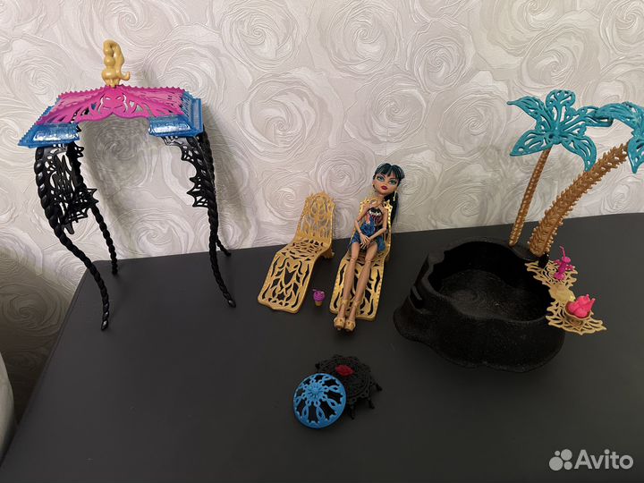 Monster high кукла Клео, набор из серии 13 желаний