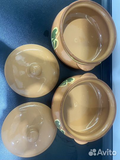 Глиняный горшок для запекания