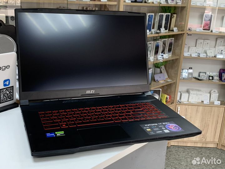 Новый Msi Katana gf76 (i5 12th, RTX 3050)