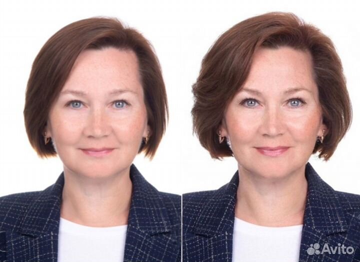 Красивое фото на паспорт, ретушь фото