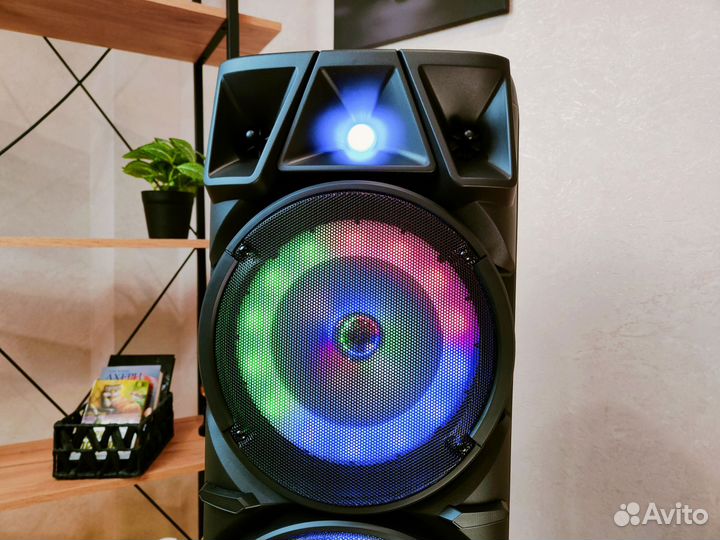 Здоровая колонка с блютузом