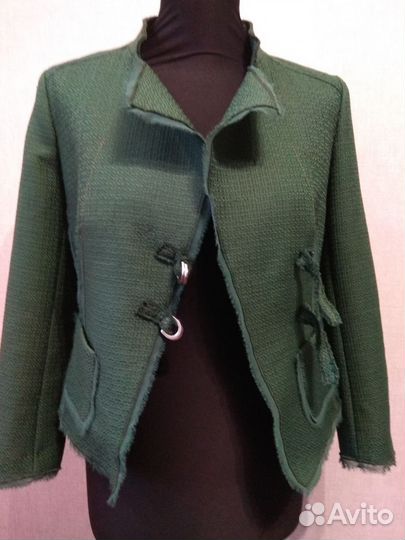 Жакет твидовый marella в стиле Бохо 44р