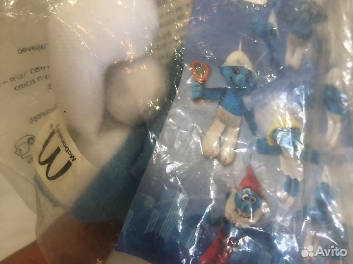 Смурфик игрушка коллекционная