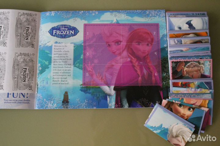 Panini Холодное Сердце альбом + сет